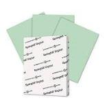 PAPER,8.5X11,60#GREEN,SHILL SM