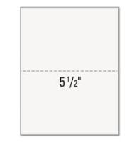 PAPER,20# MICRO PERF @ 5.5"