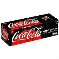 SODA,COKE ZERO, 12OZ,12/PK