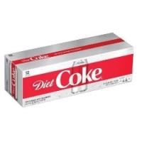 SODA,DIET COKE,12OZ CAN, 12/PK