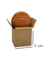 8 x 8 x 8 Single wall, Light-weight, budget-friendly corrugated shipping box (BX080808)