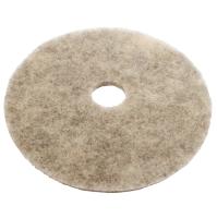 Performance Plus Round Burnishing Pad Natural Blend Medium Hair 19" 5 EA/CT, (SPCPNHL19), (PNHL19), (BURNISHING PAD) (FLOOR PADS)