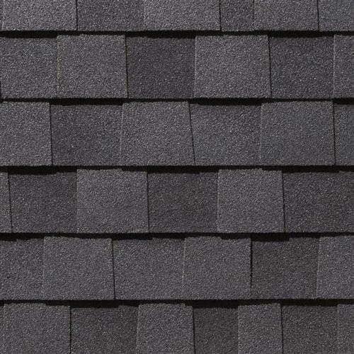 LANDMARK 30YR MOIRE BLACK SHINGLE