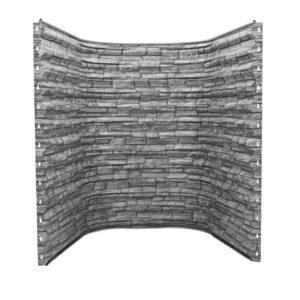 80Wx36Px60H WINDOW WELL STONE