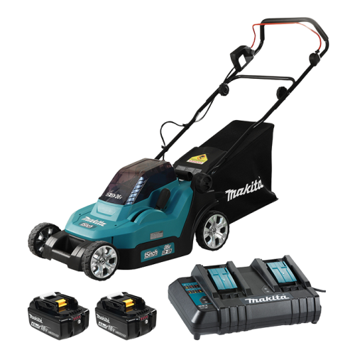 MAKITA 18V X2 15" MOWER KIT