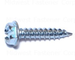 #10 X 1" ZINC HEX HEAD METALSCREW (SPEED POINT) 03362