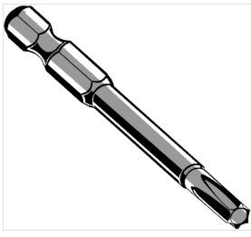T20" STAR DRIVE IMPACT BIT