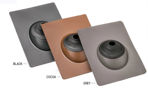 =BLACK=3"-4" ROOF BOOT AN340-B