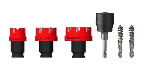 6 pc Steel Demon™ Carbide Teeth Hole Cutter Set (6-Pieces) DHS06CFS