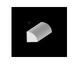 105 PRIMED QTR ROUND 3/4" X 16'