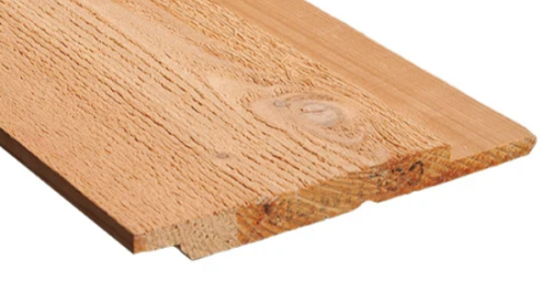 1X8-12' CHANNEL RUSTIC CEDAR SIDING