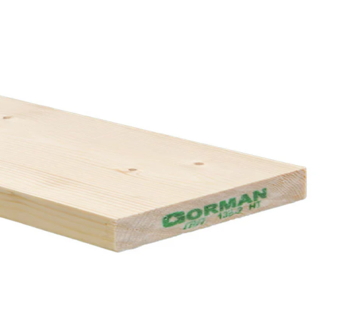 1X8 GORMAN SPRUCE