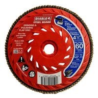 4-1/2 in. Steel Demon Flap Disc 60 Grit - with Speed Hub