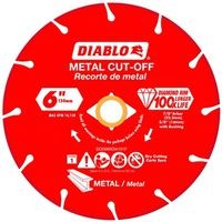 6 in. Diamond Metal Cut-Off Blade