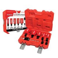 9 pc General Purpose Bi-Metal Hole Saw Set