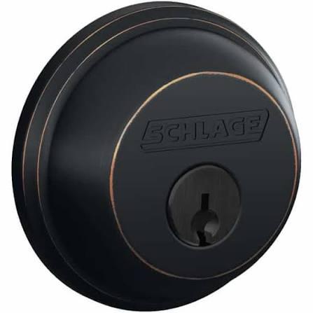 Single Cylinder Deadbolt – Aged Bronze (716)