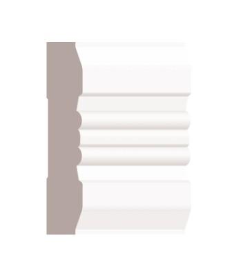 MDF Primed Victorian Casing 3/4 x 3 x 8'