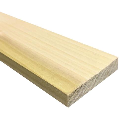 Poplar 1x3 S4S 3/4 x 2.1/2 x 6'