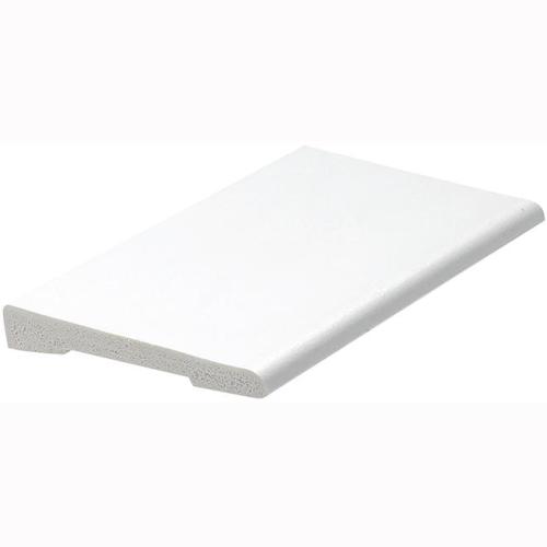 PVC White Bevel Casing 7/16 x 2.1/8 x 7'