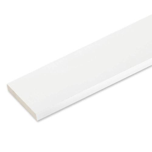 PVC White S4S E2E 5/8 x 3 x 8'