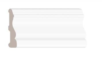 PVC White Casing 5/8 x 2.3/4 x 7'1