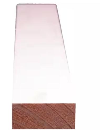 Pine Primed Finger-Jointed  1x2 S4S 3/4 x 1.5/8 x 8'