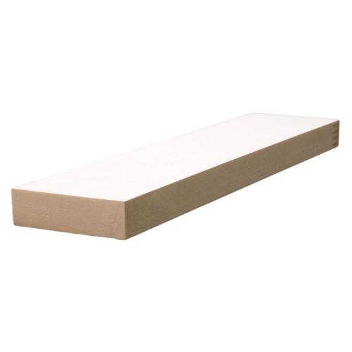 Pine Primed Finger-Jointed  1x3 S4S 3/4 x 2.1/2 x 8'