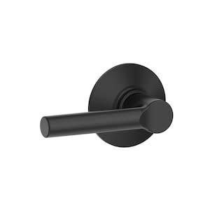 Schlage Broadway Passage Door Lever – Matte Black (622)
