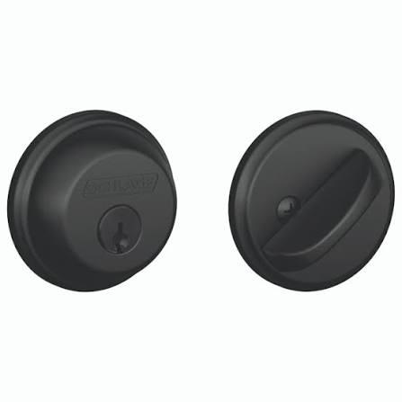 Single Cylinder Deadbolt – Matte Black