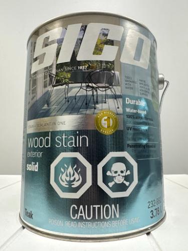 SICO Exterior Solid Wood Stain Teak