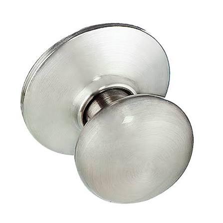 Schlage Plymouth Passage Door Knob – Satin Nickel (619)