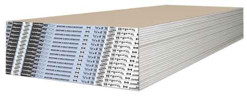 4 X 8 X 1/2" M2TECH MOISTURE & MOLD RESISTANT DRYWALL