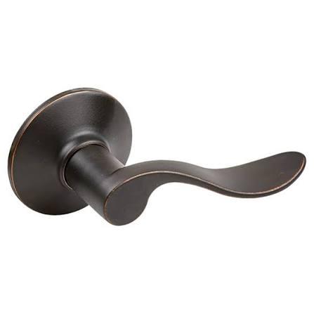Schlage Accent Passage Door Lever – Aged Bronze (716)