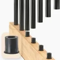 Deckorators Classic 26" Black Aluminum Balusters