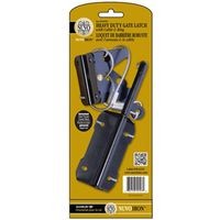 LATCH GATE ORNMTL STL 10IN BLK