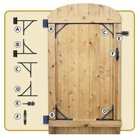 HGCBHK01 HD GATE HARWARE KIT