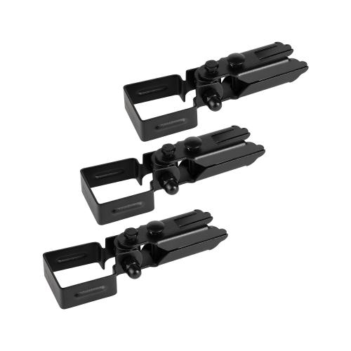 Nuvo Iron Legacy Universal Swivel Brackets for Fence Panels (3 pcs)
