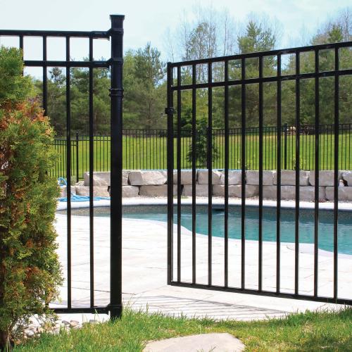 Nuvo Iron Legacy Coral Iron Gate | 45" Wide x 60" High