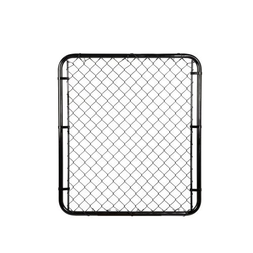 Nuvo Iron 42 x 48 Gate with 2 x 11 Gauge Mesh – Black
