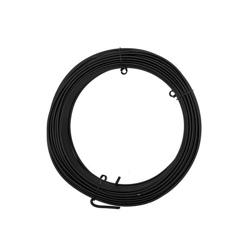 Nuvo Iron 9 Gauge Chain Link Bottom Wire – Black (100 Coil)