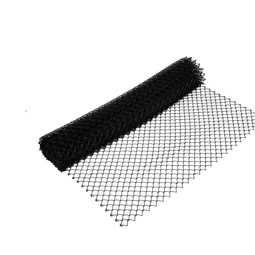 Nuvo Iron 60" High x 1.5" x 11 Gauge Mesh (50 ft Roll) – Black