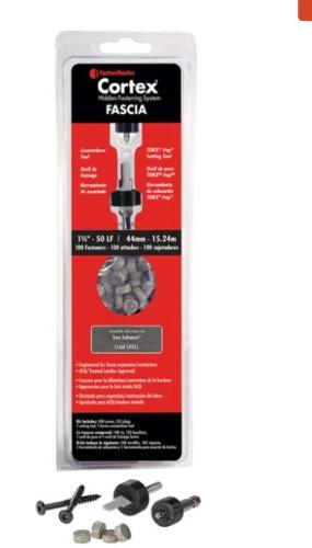 Trex Cortex 1-3/4" Fascia Fastening System – Trex Enhance Clam Shell