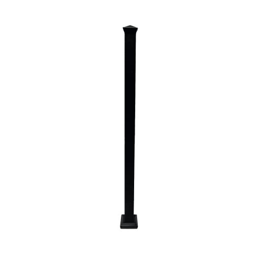 Nuvo Iron Ready Rail | 2" x 2" x 38" Steel Railing Post