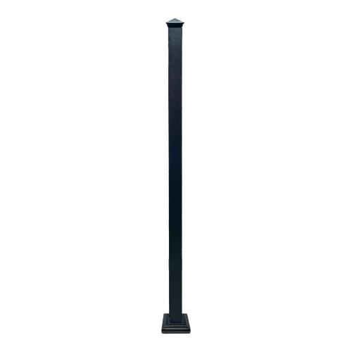 Nuvo Iron Ready Rail | 2" x 2" x 44" Steel Railing Post