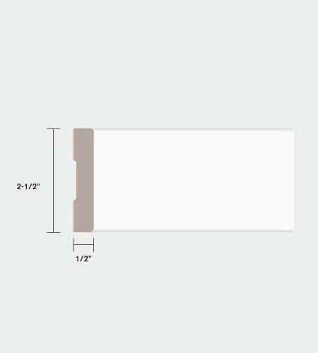 MDF Primed Casing 5/8 x 2.1/2 x 7'