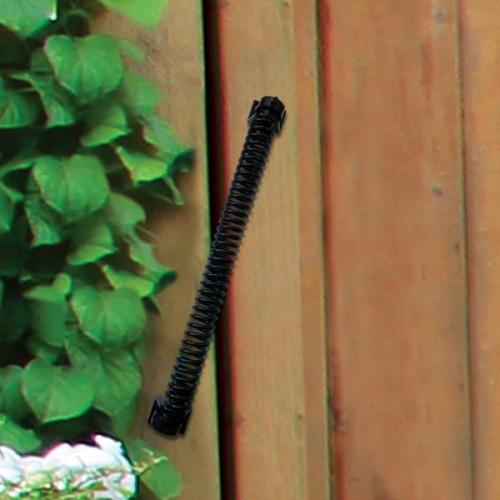 NUVO IRON 13" Self-Closing Gate Spring | Black Galvanized Steel