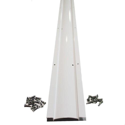 Vista Railing White 96" Drink Rail Adapter