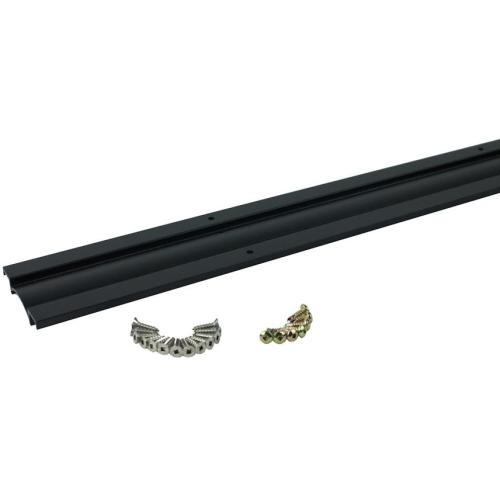 Vista Railing Black 96" Drink Rail Adapter