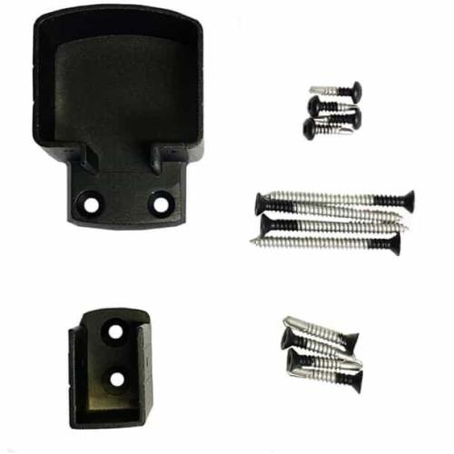 Vista Railing Level Bracket Package – Textured Black