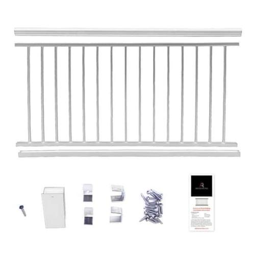 Vista Railing White Picket Package – 4 ft for 42" Rail Height